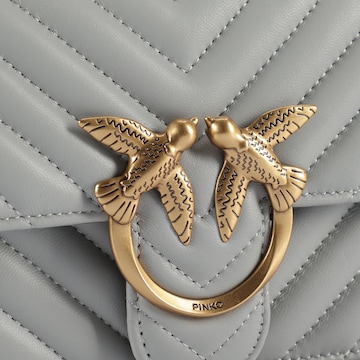 PINKO Umhängetasche 'Love One' in Grau