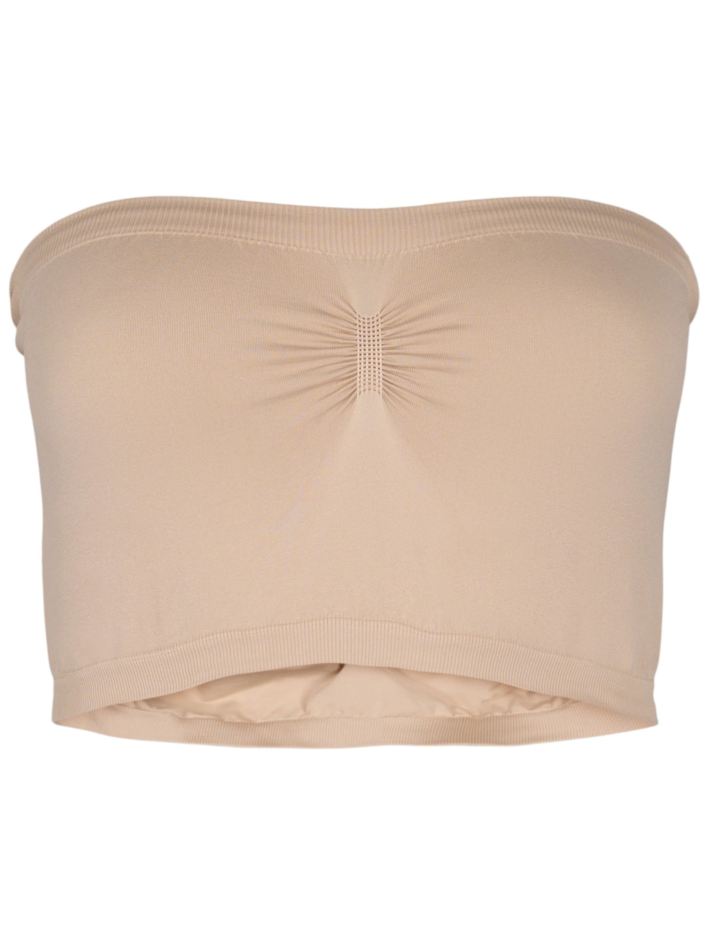 Devoted by Zizzi Bandeau Podprsenka 'Charli' – béžová: přední strana