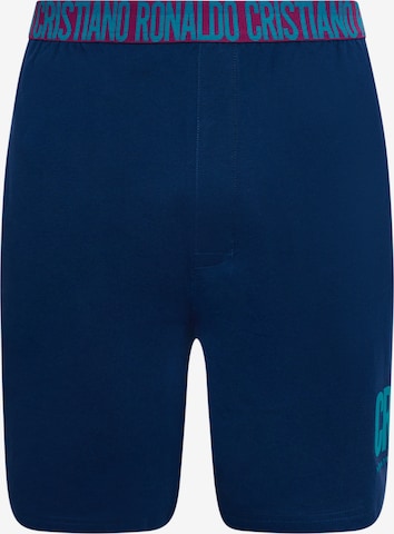 CR7 - Cristiano Ronaldo Pyjama kort in Blauw