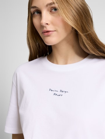 TOM TAILOR DENIM Shirt in White