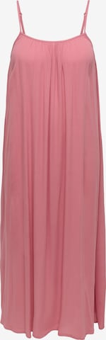 Robe d’été 'CARCHIARA' ONLY Carmakoma en rose : devant