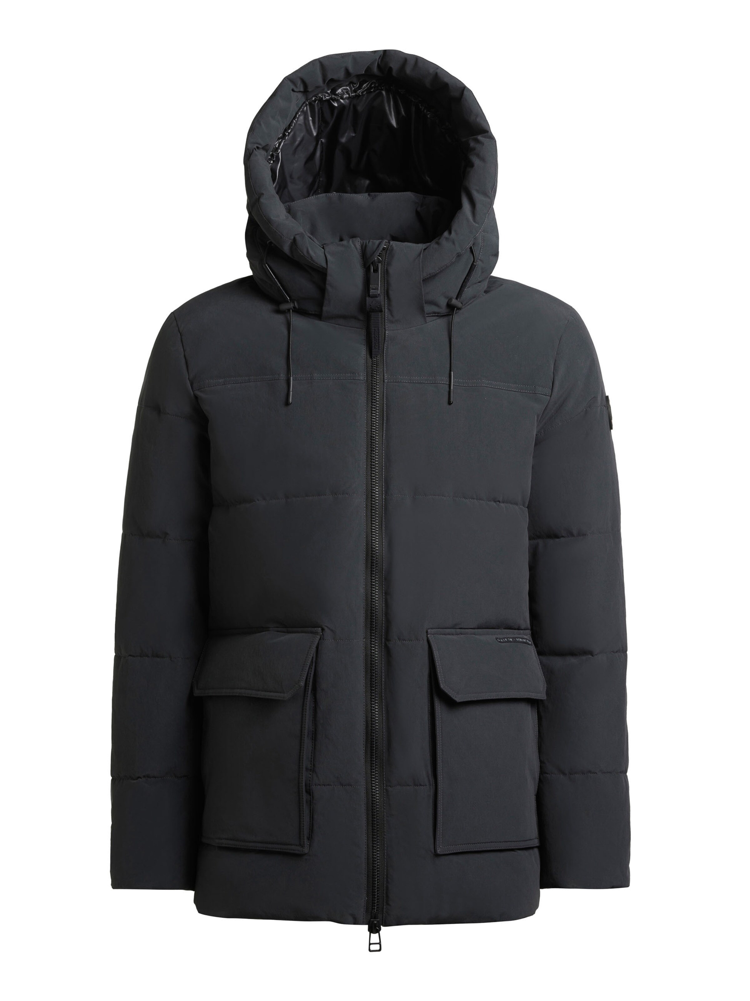 khujo Winterjas 'Caspar' in Grijs: voorkant