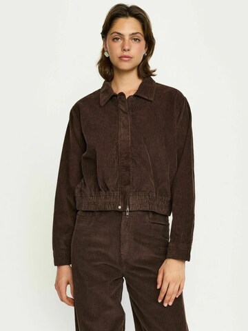 Soft Rebels Jacket 'SRLorelei' in Braun: Vorderseite