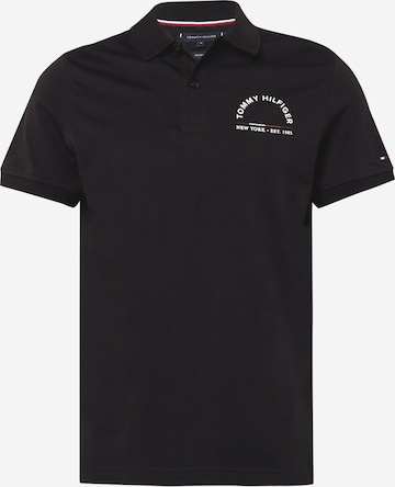 T-Shirt TOMMY HILFIGER en noir : devant