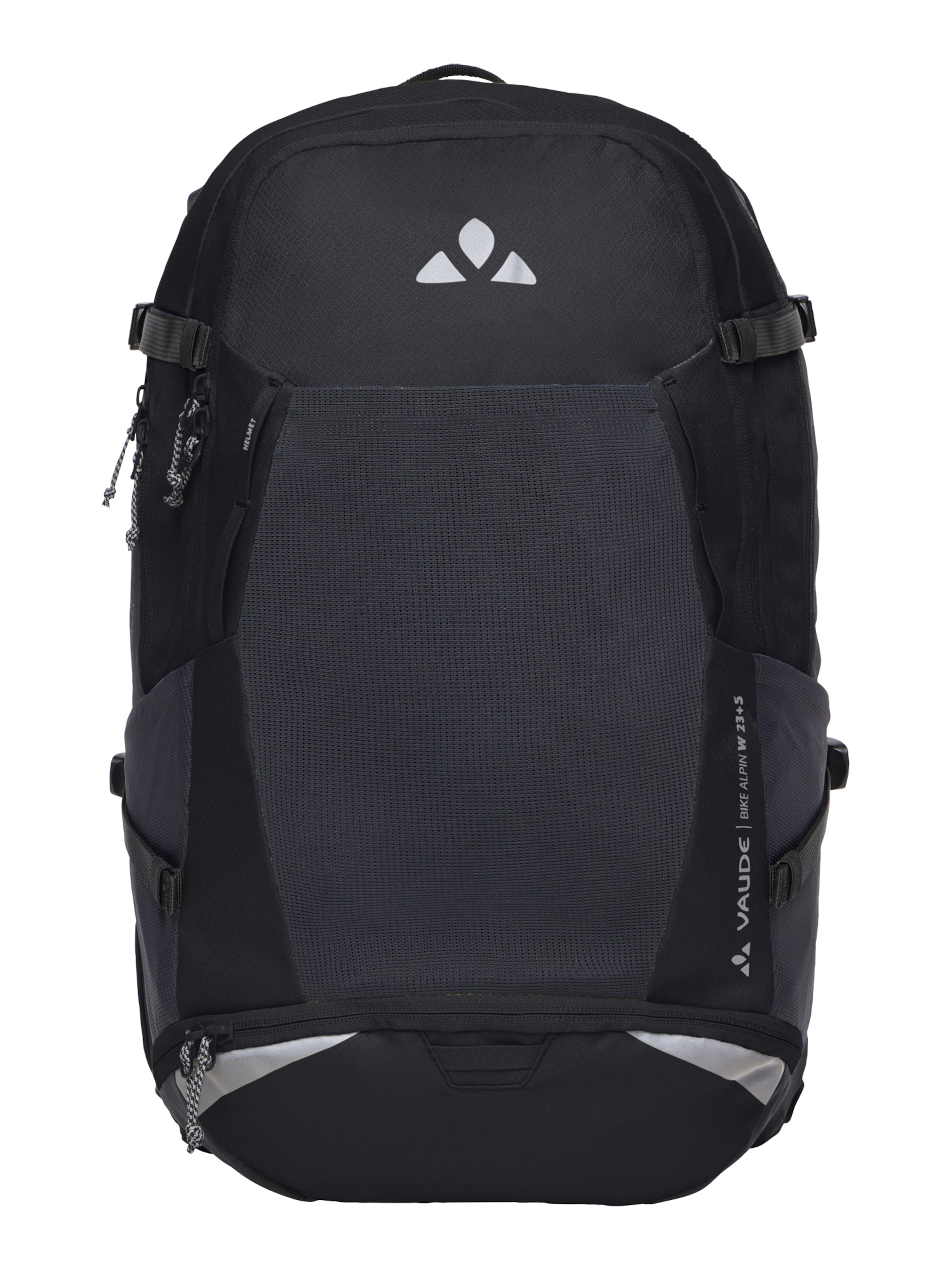 VAUDE Sports backpack 'Bike Alpin 23+5' in Black: front