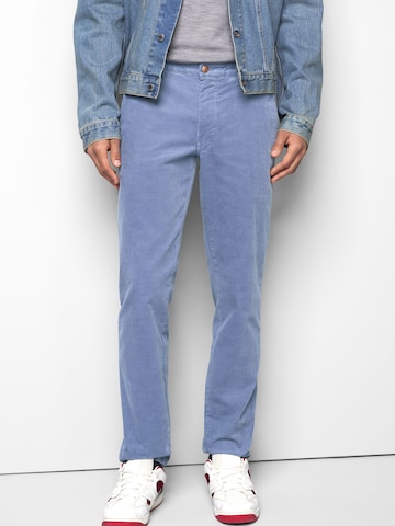 Regular Pantalon chino 'M5 Move 2-6598' MEYER en bleu : devant