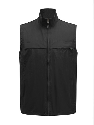 Youthup Vest in Black: front