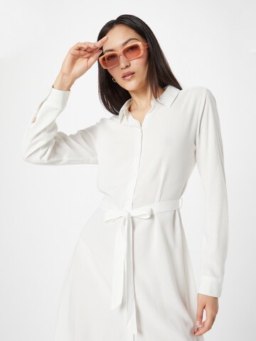 ICHI Shirt Dress in White