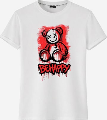 RMK Shirt 'Crazy Bär' in White: front