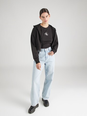 Calvin Klein Jeans Majica | črna barva