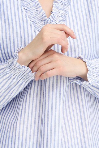 Chemisier 'PZAUDREY' Pulz en bleu