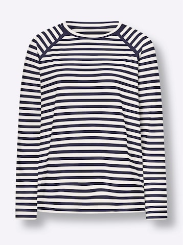 heine Shirt in Blauw: voorkant