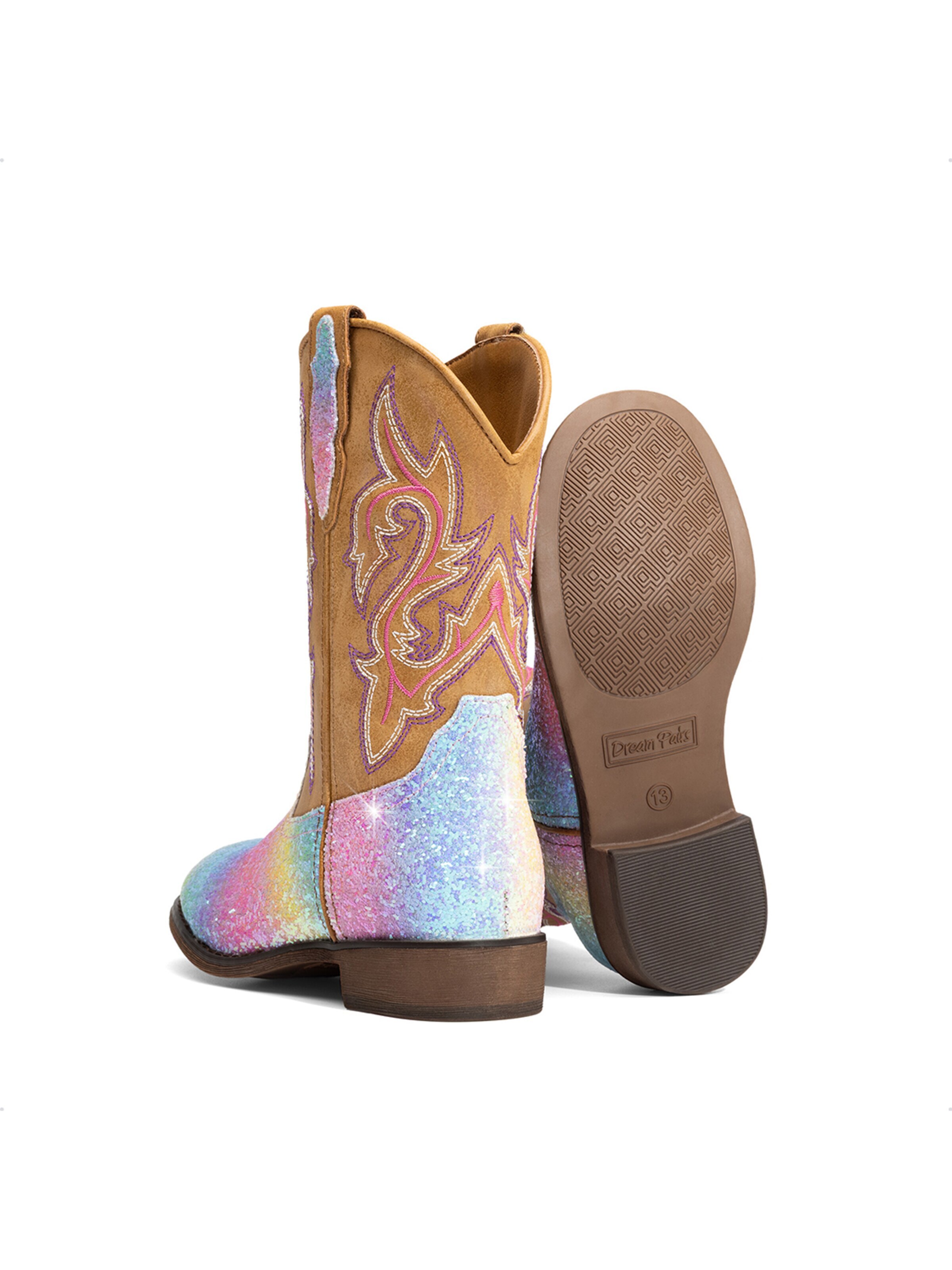 Bottes 'DREAM PAIRS Jungen Mädchen stiefel Wasserabweisend' Dream Pairs en multicouleur