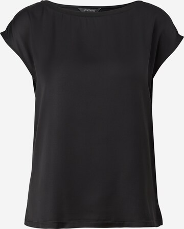 COMMA - Blusa en negro: frente