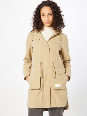 mazine Tussenparka 'Marydale' in Beige: voorkant