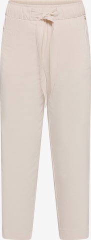 Pantaloni con pieghe di Betty & Co in beige: frontale