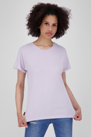 T-shirt 'MalaikaAK' Alife and Kickin en violet : devant