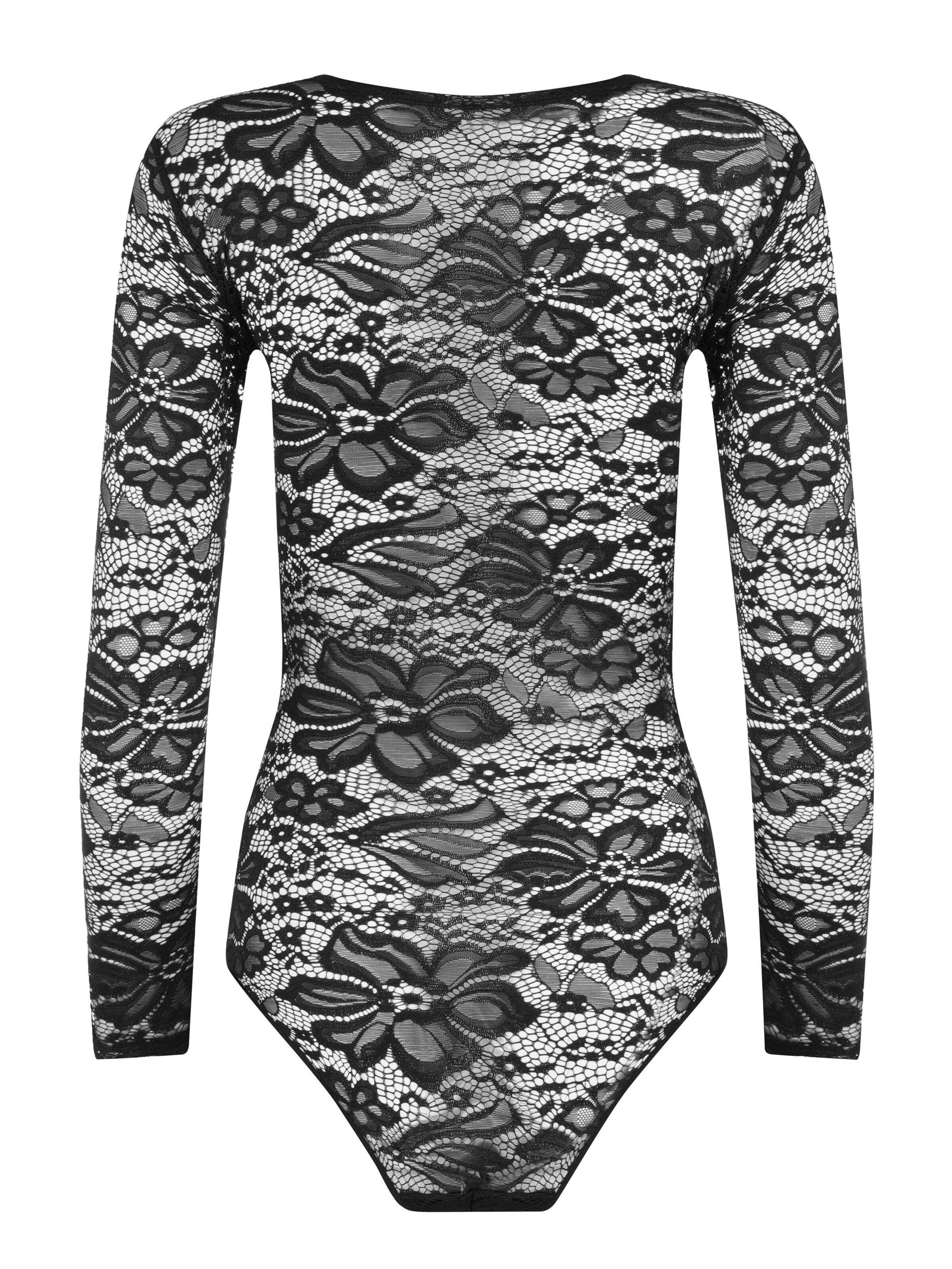 Evoni Bodysuit in Black