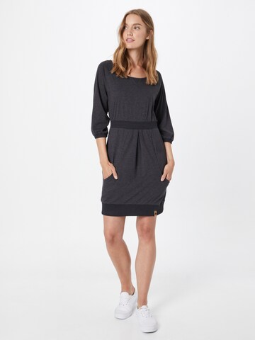 Fli Papigu Dress 'Crime Girl' in Grey