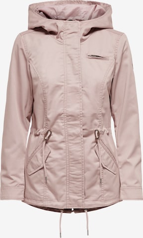 ONLY Between-Seasons Parka 'Lorca' in Pink: front