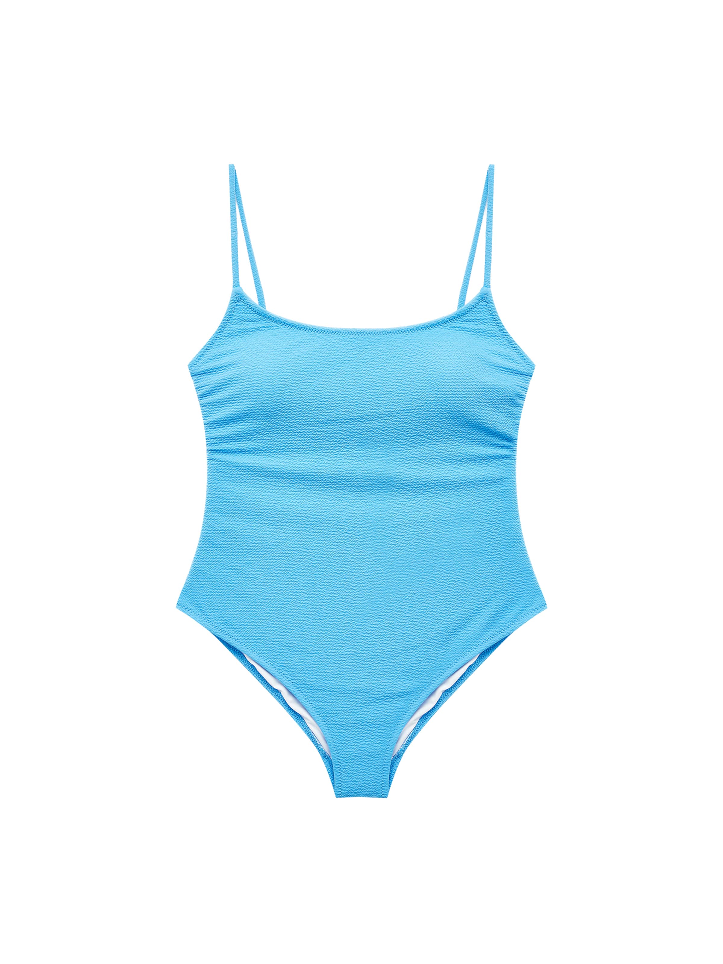 Koton Bustier Badpak in Blauw: voorkant
