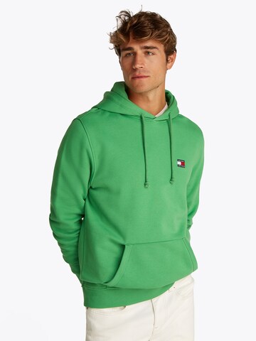 Tommy Jeans Sweatshirt in Green: front