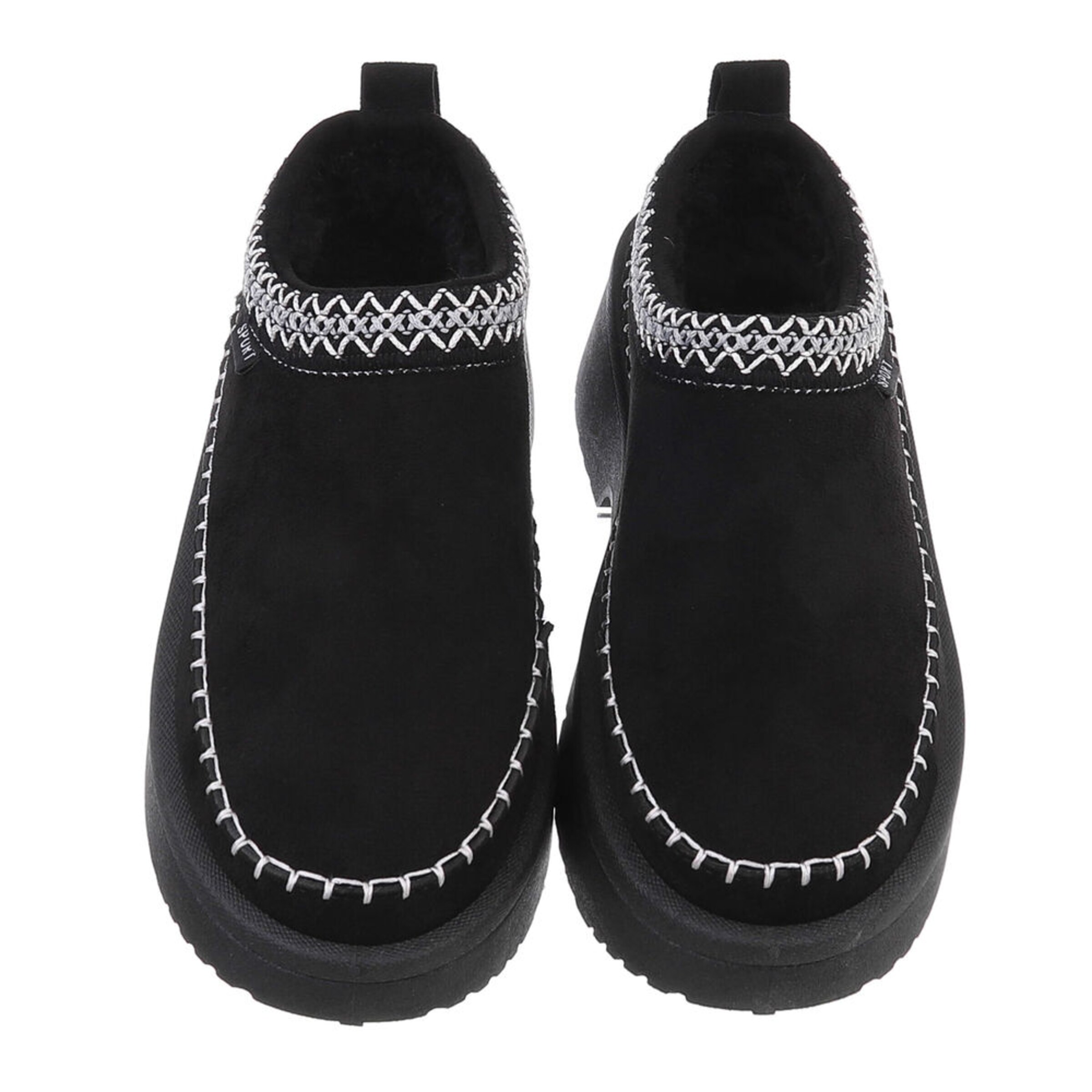 Ital-Design Clogs in Schwarz