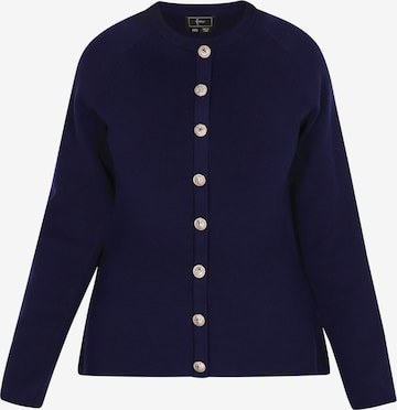 faina Вязаная кофта в Синий: спереди