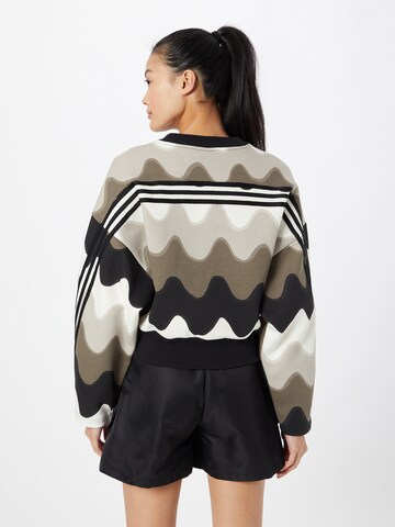 brūns ADIDAS SPORTSWEAR Sportiska tipa džemperis 'Marimekko Future Icons'