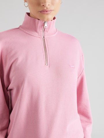 LEVI'S ® Sweatshirt 'Everyday 1/4 Zip' i pink