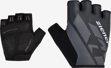ZIENER Athletic Gloves in Grey: front
