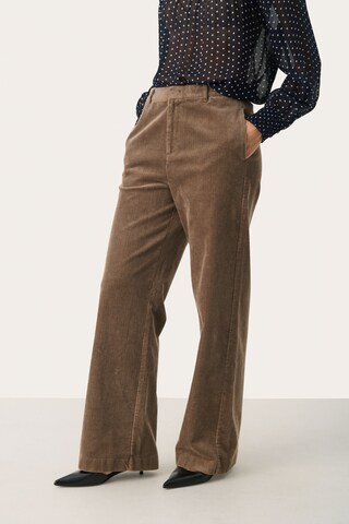 Wide Leg Pantalon 'Clarisse' Part Two en beige : devant