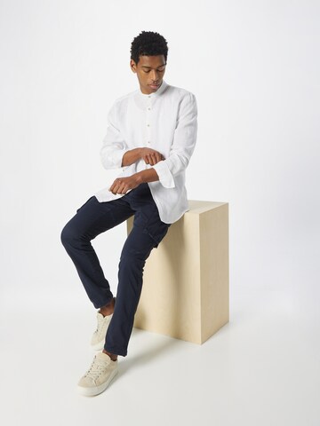 Regular fit Camicia di No Excess in bianco
