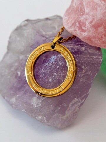 Divasya Necklace 'Ganesha Mantra' in Gold