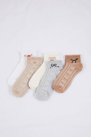 Trendyol Socks in Beige