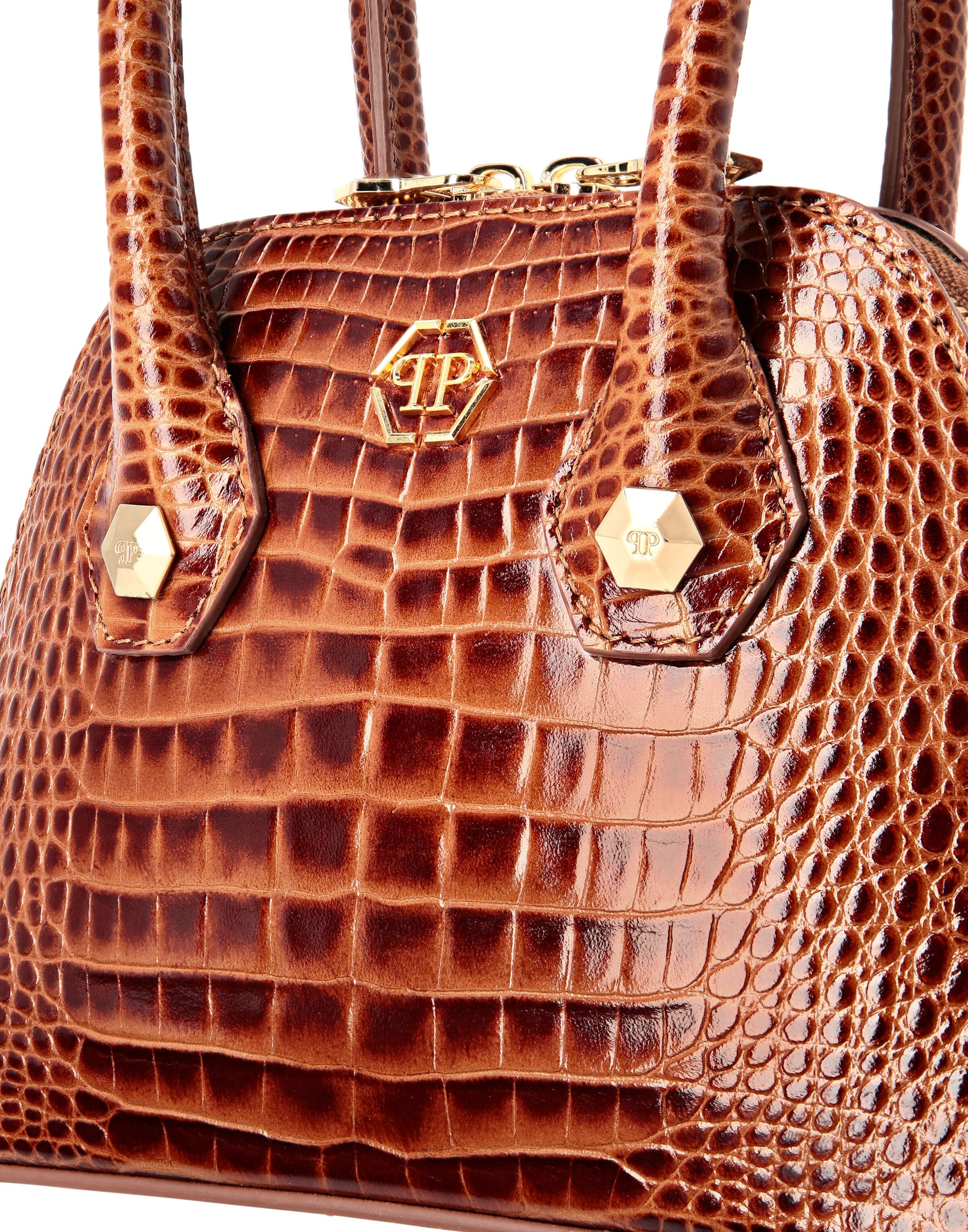 Philipp Plein - Malas de tiracolo 'Cocco' em castanho