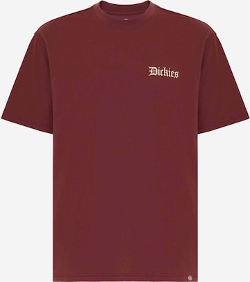 DICKIES Shirt 'Diner' in Brown: front