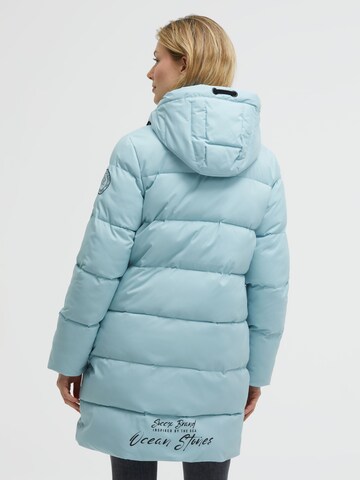 Soccx Winter Coat in Blue