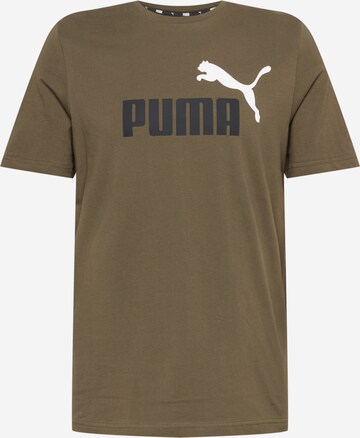 PUMA Sportshirt in Grün: front