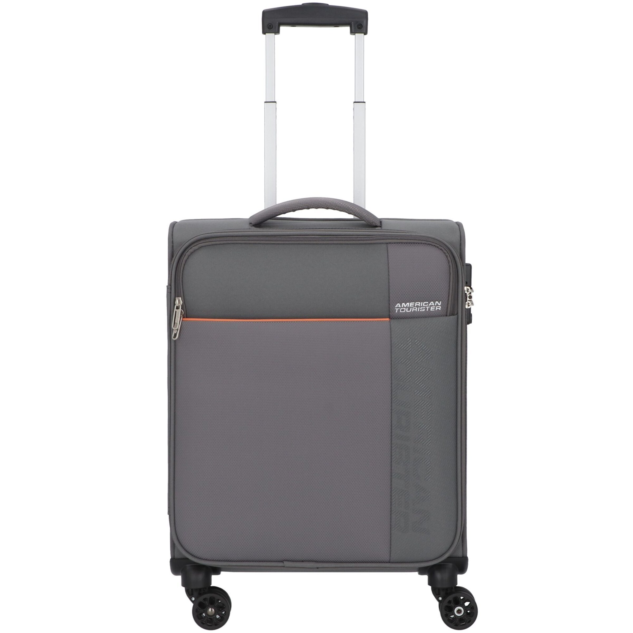 Trolley di American Tourister in grigio: frontale
