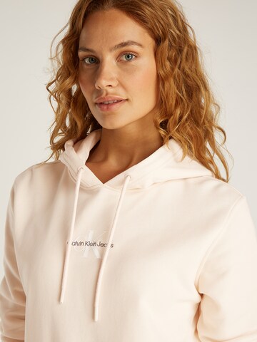 Sweat-shirt Calvin Klein Jeans en rose