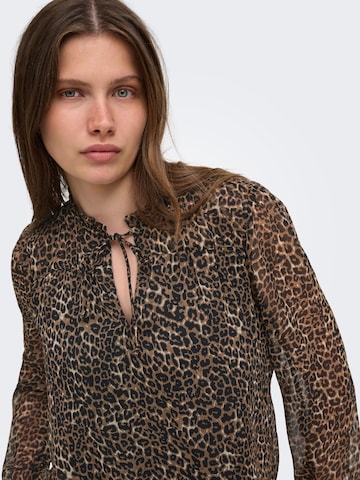 ONLY - Blusa en marrón