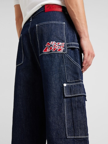 Pegador Loose fit Cargo Jeans 'RENTON' in Blue