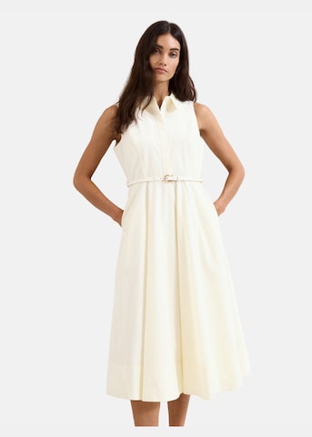 Phase Eight Dress in White: front