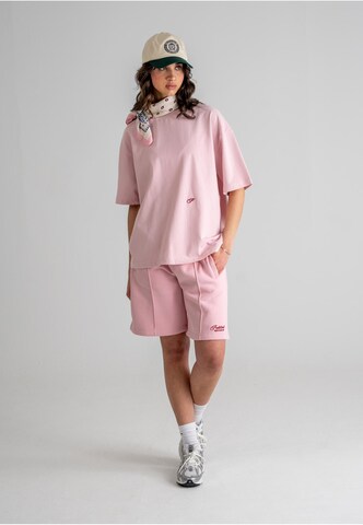 regular Pantaloni 'Hometown' di Prohibited in rosa