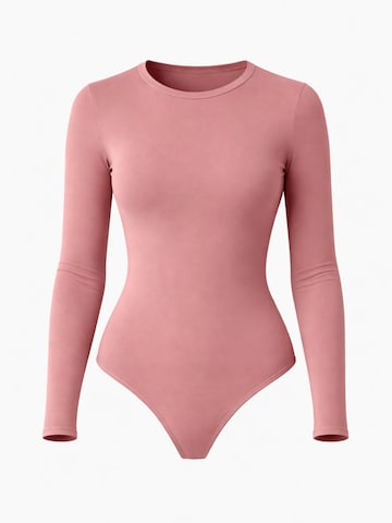 LEAFLETIC Bodysuit 'Leafletic Women’s Bodysuit' in Pink: front