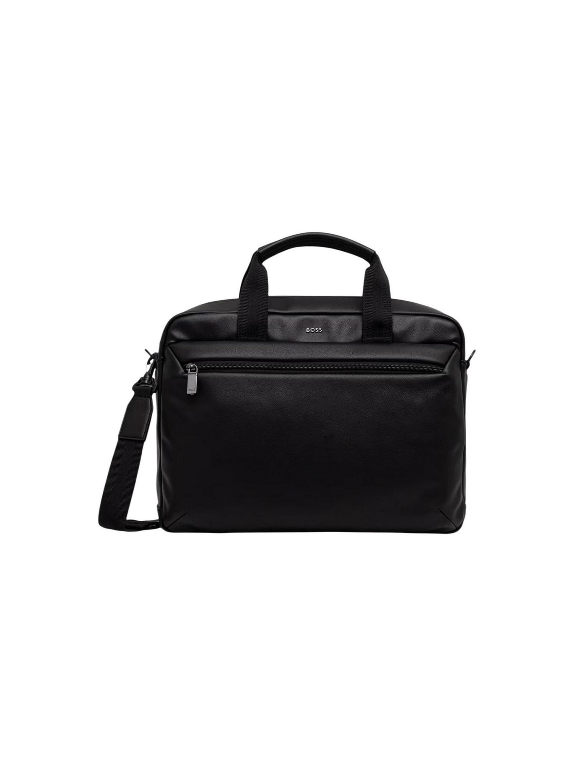 BOSS Axelremsväska 'Jace Doc Case 50567865' i One Size i svart, Produktvy