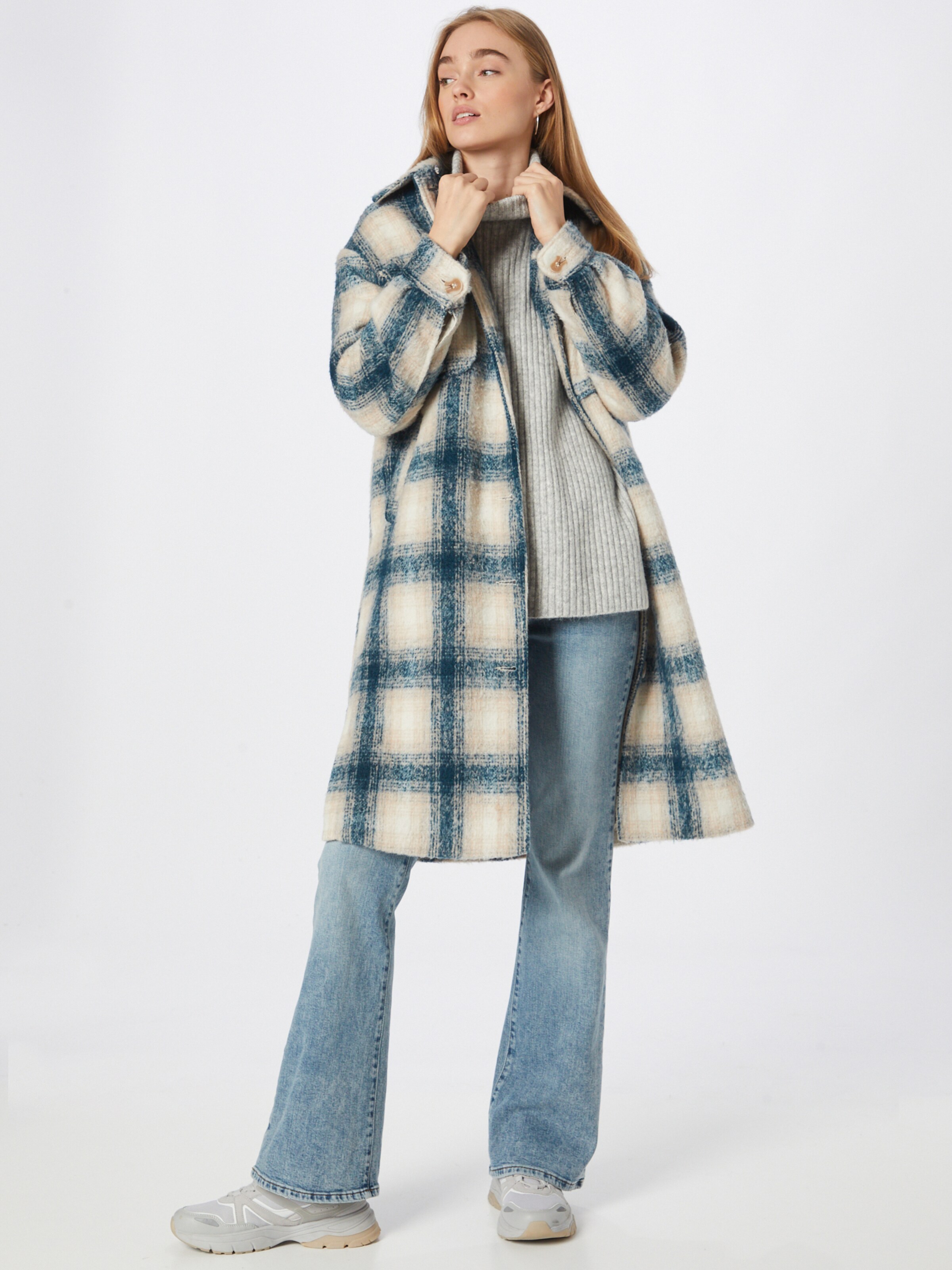 Frauen Pullover & Strick Pullover 'Caya' in Graumeliert - UU76712 Frauen Pullover & Strick Pullover 'Caya' in Graumeliert - UU76712
