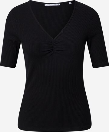 CATWALK JUNKIE Shirt 'Luna' in Black: front