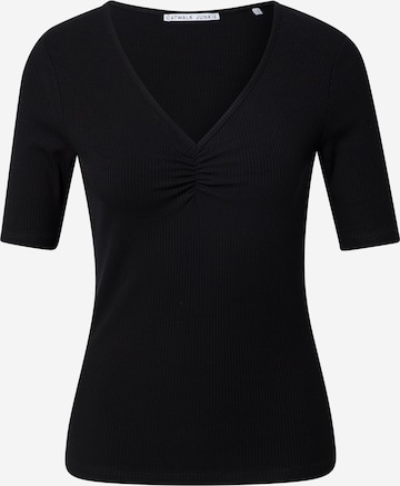 CATWALK JUNKIE Shirt 'Luna' in Black: front